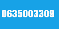 0635003309