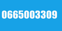 0665003309