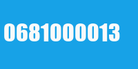 0681000013