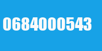 0684000543