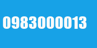 0983000013